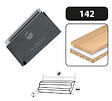LEMAN - Boite 10 Fers de Rabot Reversibles Carbure 80 X 5,5 X 1,1 Leman - vignette