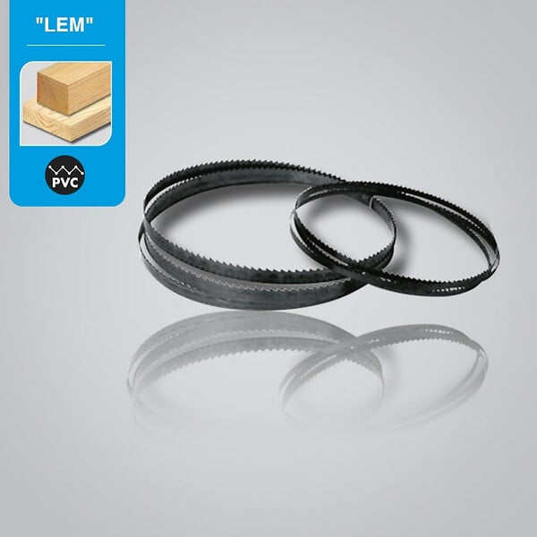 LEMAN - Lame de scie à  ruban acier C75 2240x15x0,5 mm DC6 Leman - large