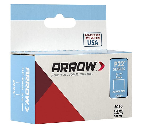 ARROW - Agrafes P22 - 8 Mm - large
