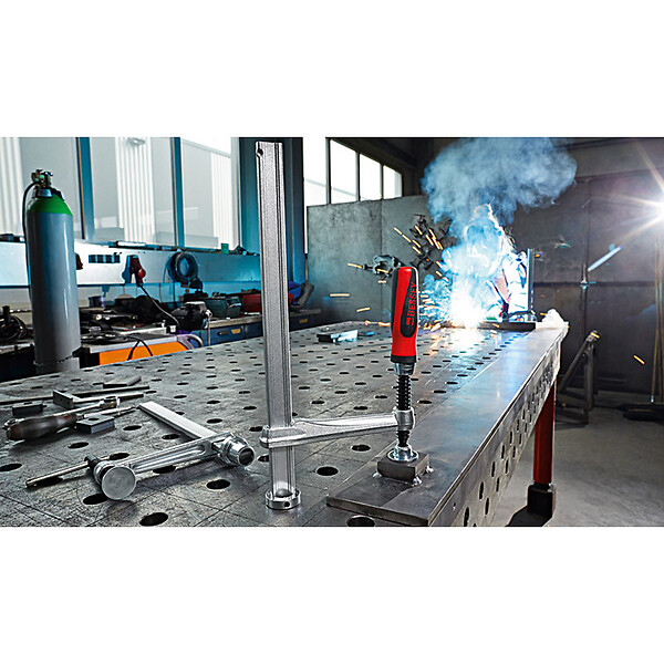 BESSEY SER - Eléments de serrage pour tables de soudage TW avec poignée bi-matière 300/140 mm TW28-30-14-2K Bessey - large