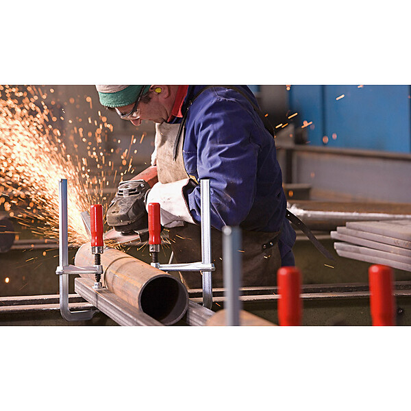 BESSEY SER - Presse à vis tout acier avec poignée bois GZ 160/80 mm GZ16 Bessey - large
