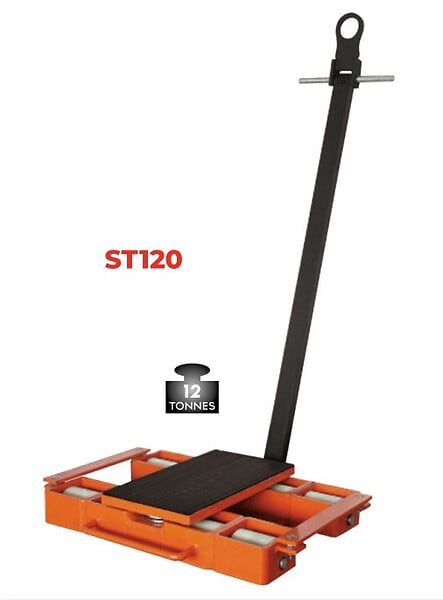 STOCKMAN - Rouleur à  timon 12T 8 galets D85x85mm ST120 Stockman - large