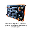 STOCKMAN - Plateau roulant acier laqué 910x610mm 300kg PA30 Stockman - vignette