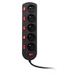 ZENITECH - Bloc SONO 5 prises 16A 2P+T + 6 interrupteurs 3m - Zenitech - vignette