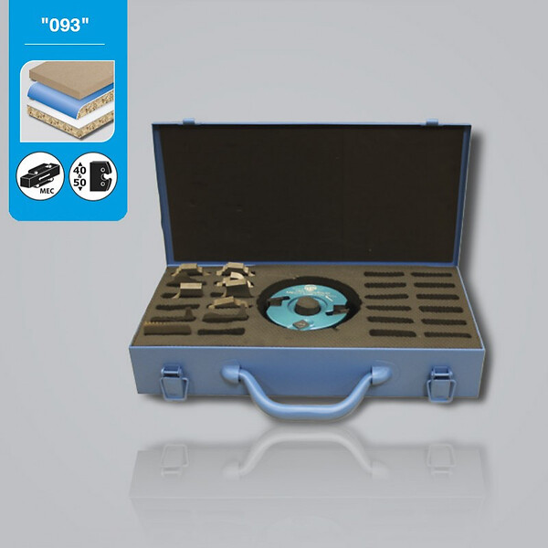 LEMAN - Coffret Porte-outil à  Profiler D.100 Al.30 Ht.50 Et 6 Jeux de Fers Profiles Leman - large
