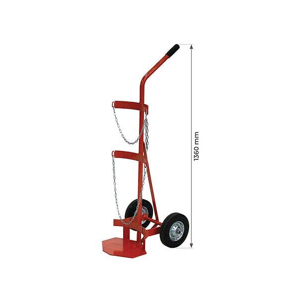 STOCKMAN - Diable de manutention pour 1 bouteille 200kg SAC20 Stockman - large