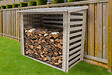 TIMBELA - TIMBELA M202 - Abri à bûches - H199 x L146 x l232 cm / 2.63 m2 - vignette