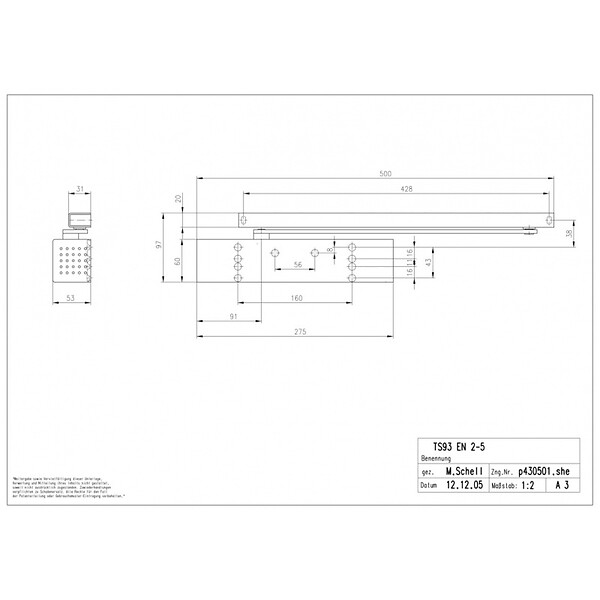 DORMA - FPTE TS93BCDC F25 SBRAS ARG - large