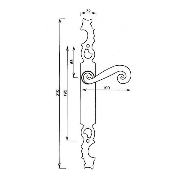 BOUVET - ENS AQUITAINE FER PATINE CLE I - large