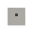 SWISS AQUA TECHNOLOGIES - Swiss Aqua Technologies Alek Receveur de douche carré 90x90cm avec siphon, en marbre coulé, Gris (SATALEK90QS) - vignette