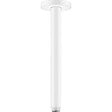 HANSGROHE - Hansgrohe Bras de douche S 300mm plafond M 1/2", Blanc mat (27389700) - vignette