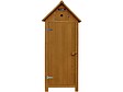 HABITAT ET JARDIN - Armoire de jardin "Cabanon" - 77 x 54.5 x 179 cm - Marron - vignette