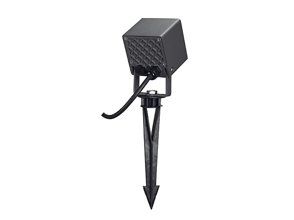 SLV - Projecteur extérieur carré anthracite NAUTILUS 10 avec LED, 8,5W, 3000K, IP65 - large