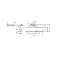 DORMA - Fermeporte TS 83 Force 36 fourni sans bras finition noir - vignette