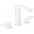 HANSGROHE - Metropol 160 Mélangeur de lavabo 3 trous poignées manettes, bonde Push-Open, Blanc mat (32515700) - vignette