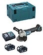 MAKITA - Mini-Meuleuse MAKITA DGA508RTJ (2 x 5,0 Ah DC18RC MAKPAC 3) - vignette