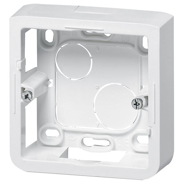 LEGRAND - Cadre Mosaic 2 modules saillie - Blanc - profondeur 30mm - large
