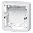 LEGRAND - Cadre Mosaic 2 modules saillie - Blanc - profondeur 30mm - vignette