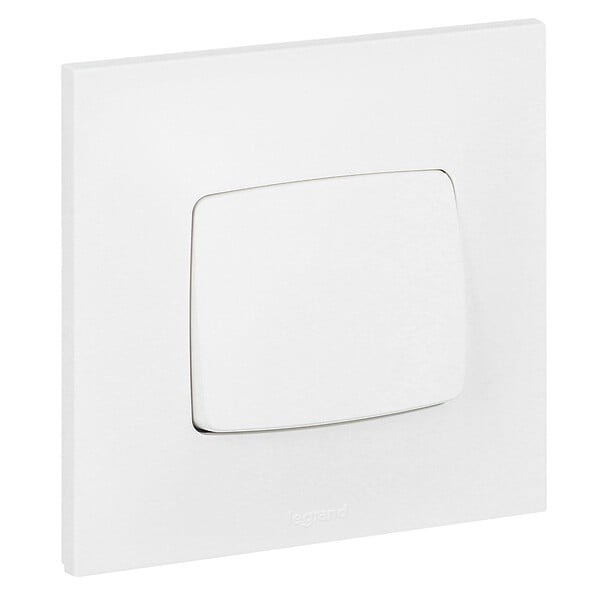 LEGRAND - Interrupteur va-et-vient Neptune - plastique - Blanc - large