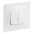 LEGRAND - Double interrupteur va-et-vient Neptune 10A - Blanc - vignette