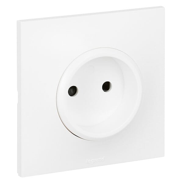LEGRAND - Prise de courant sans terre Neptune - Blanc - 16A - large