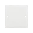 LEGRAND - Couvercle Batibox maçonnerie 80x80mm plastique Blanc - vignette