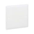 LEGRAND - Couvercle Batibox maçonnerie 80x80mm plastique Blanc - vignette