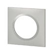 LEGRAND - Plaque de finition carrée Dooxie 1 poste Aluminium - vignette