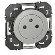 LEGRAND - Prise de courant 2P+T Surface Dooxie - Aluminium - 16A - vignette