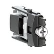 LEGRAND - Griffe Rapido profondeur 40mm - Plastique - Noir - pour fixation Dooxie en rénovation - vignette