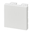 LEGRAND - Obturateur mural Mosaic blanc - 2 modules - vignette
