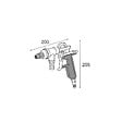 LACME - Pistolet de sablage Pro pneumatique calibre sable 0,1-0,2 Lacme - vignette