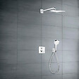 HANSGROHE - Pack douche de tête et douchette Crometta E Hansgrohe - Avec mitigeur thermostatique - vignette