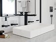 HANSGROHE - Metropol Mitigeur de lavabo 260 poignée manette, bonde Push-Open, Noir mat (32512670) - vignette