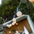 LUMISKY - Guirlande solaire PARTY MILKY 10 globes 5.7M - vignette