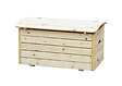TIMBELA - TIMBELA M034-1 Coffre à Jouets Enfant en bois - 80 x 50 x H47 cm - vignette