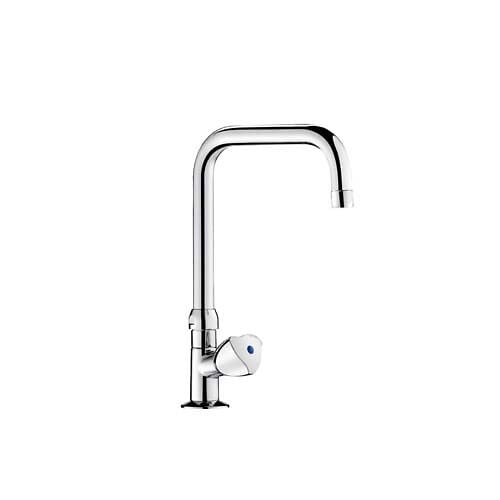 DELABIE - 2 robinets de bidet en laiton chromé M1/2 Delabie - large