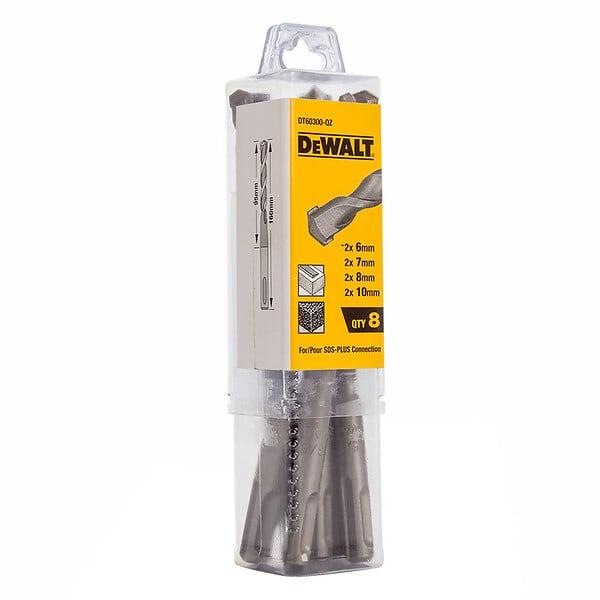 DEWALT - Set De 8 Forets Sds-plus Dewalt Dt60300-qz - large