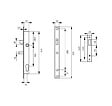 LEMAN - Jeu de 2 fers profilés NÂ°304 pour porte-outils Ht.90 mm Leman - vignette