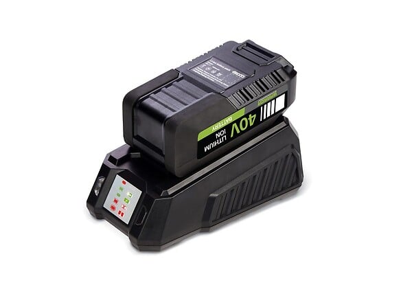 WARRIOR ECO POWER EQUIPMENT - Chargeur de Batterie lithium 40V 2.5 Ah Charge rapide WARRIOR - large