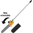 GT ELEC - Élagueuse sur perche sans fil à batterie, 40 V, GT ELEC + batterie 4 Ah + chargeur - vignette