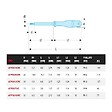 FACOM - Tournevis Protwist isolés 1000 V Facom pour vis cruciformes Phillips ATPVE - vignette