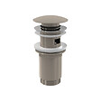 ALCA - Bonde pour lavabo clic-clac 5/4 " Avec trop-plein, Nickel (A392-N-P) - vignette