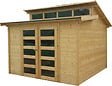 SOLID - Abri de jardin Milano - Bois - 11,42m2 - vignette