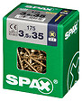 SPAXFRANCE - Vis à bois en acier - Yellox - 175 pièces - Diam.3,5xH.35mm - vignette