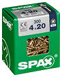 SPAXFRANCE - Vis universelle - Tête fraisée PZ - 300 pièces - Diam.4xH.20mm - vignette