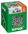 SPAXFRANCE - Vis universelle TX20 - Wirox - 500 pièces - Diam.4xH.40mm - vignette