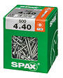 SPAXFRANCE - Vis universelle TX20 - Wirox - 500 pièces - Diam.4xH.40mm - vignette