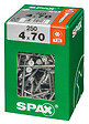 SPAXFRANCE - Vis universelle Wirox - Tête fraisée - 250 pièces - Diam.4xH.70mm - vignette