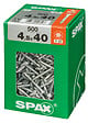SPAXFRANCE - Vis universelle Wirox T20 - 500 pièces - Diam.4,5xH.40mm - vignette